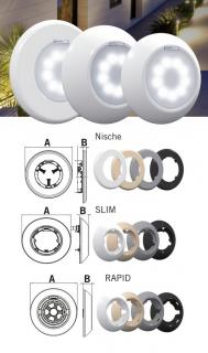 Astralpool LumiPlus Flexi ledes lámpa modulárisan összeválogatható alkatrészek