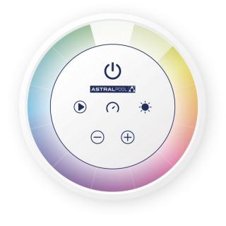 Astralpool LumiPlus PlugPlay lámpákhoz kompatibilis távirányító AP-74399
