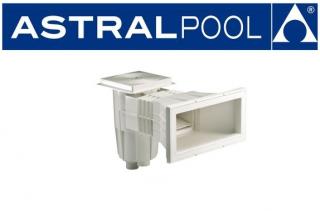 AstralPool Szkimmer trapéz alakú, széles szájnyilással betonos medencéhez  00252