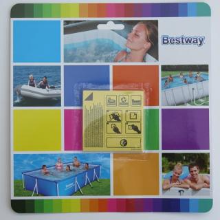 Bestway vízalatti öntapadó javítófolt medencéhez 10db/cs BW 62091