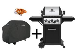 Broil King Monarch 390 kerti gázgrill (Csomagajánlat, ingyenes szállítással)