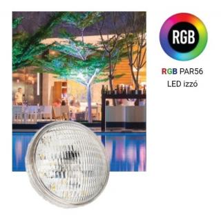 Gemas RGB 54 SMD ledes medence izzó PAR 56 16W 550 lm AS-021700