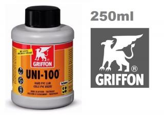 Griffon UNI-100 ragasztó kemény PVC-hez  250ml AS-089102