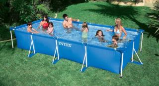 Intex 450x220x84cm fémvázas medencetest 28273