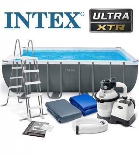 Intex 549x274x132cm Ultra XTR fémvázas medence szett homokszűrővel 26356