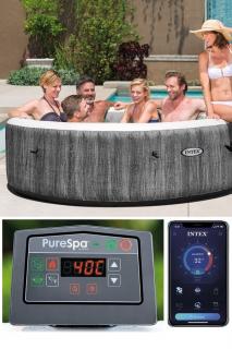 Intex Greywood Deluxe 6 személyes fűthető jakuzzi  WIFI vezérléssel 28442