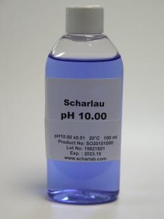 Kalibráló oldat 10.01 pH értékre 100ml Scharlau (LEJÁRT SZAV. IDŐS! 2019, 2020)