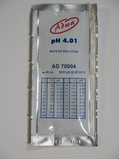 Kalibráló oldat 4.01 pH értékre 20ml ADWA AD70004