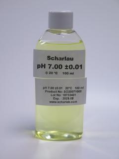 Kalibráló oldat 7.01 pH értékre 100ml Scharlau (LEJÁRT SZAV. IDŐS! 2023.01)