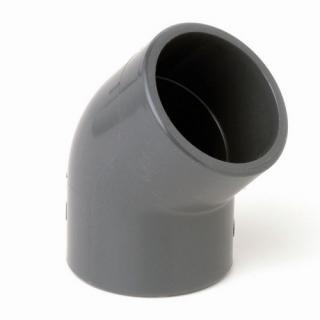 Könyök idom 45 fokos D63 Coraplax CIK45-63CH