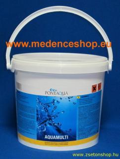 Pontaqua Aquamulti 10kg (klór, algaölő, pelyhesítő) AMU 100