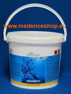 Pontaqua Aquamulti 3kg (klór, algaölő, pelyhesítő) AMU 030