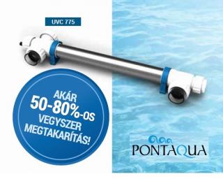 Pontaqua UV lámpás UV-C fertőtlenítő 75W (60m3 -ig) UVC 775