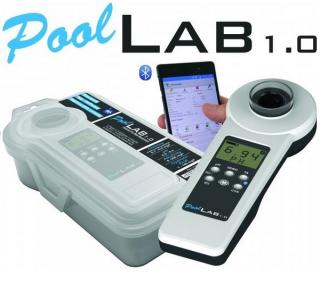 PoolLab 1.0 fotométer vízelemzéshez, 10 féle érték méréséhez