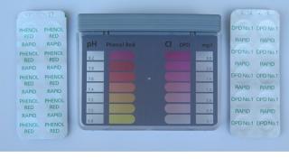 Tablettás vízelemző készlet pH/Cl méréshez Steinbach 079000