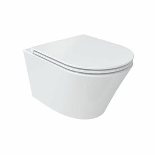 Wellis Clement álló rimless porcelán WC