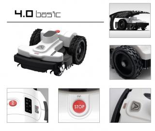 Zucchetti Ambrogio 4.0 Basic robot fűnyíró (akku nélkül)