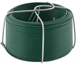 1.5mm 50m horganyzott acélhuzal kötöződrót PVC bevonattal