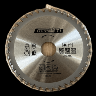 125mm x 22.2mm/20 M14/20mm 40T vídiás körfűrészlap