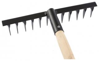 12fogas csavartfogú gereblye nyéllel 320mm
