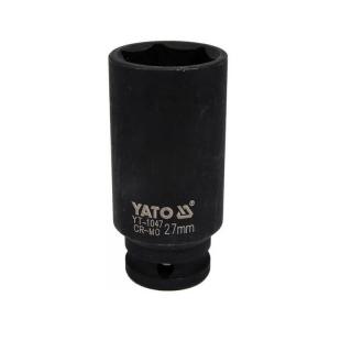 27mm 1/2" gépi hosszú dugókulcs CrMo YT-1047