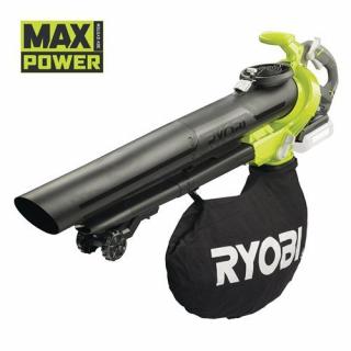 36V Li-Ion akkus lombfúvó- szívó 238Km/H 45L RBV36B MAXPOWER SOLO csak készülék
