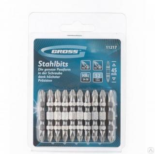 PH2x45mm 10db professional bitkészlet kétvégű