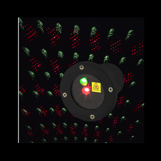 RXL 290 lézer időzítős projektor 12 funkcióval, piros-zöld