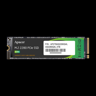 Apacer SSD AS2280Q4L Series - 512GB AP512GAS2280Q4L-1 (PCIe Gen4 x4, Olvasás: 550 MB/s, Írás: 520 MB/s)