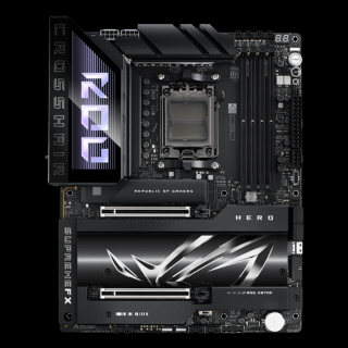 Asus Alaplap - AMD ROG CROSSHAIR X870E HERO AM5 (X870, ATX, 4xDDR5 8600+MHz, 4xSATA3, 5x M.2, HDMI+2xUSB4)