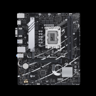 Asus Alaplap - Intel PRIME B760M-K s1700 (B760, 2xDDR5 8000MHz, 4xSATA3, 2xM.2, HDMI+VGA)