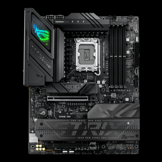 Asus Alaplap - Intel ROG STRIX B860-F GAMING WIFI s1851 (B860, 4xDDR5 9066+MHz, 4xSATA3, 4xM.2, HDMI+DP+Thunderbolt4)
