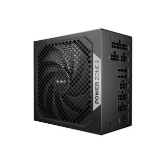 Be Quiet! Tápegység 850W - POWER ZONE 2 (80+ Platinum, ATX3.1, moduláris, félpasszív ventilátor, fekete)