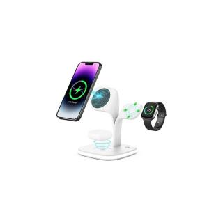 Boost YM-UD22 5-in-1 15W vezeték nélküli töltő adapter fehér