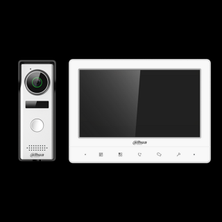 Dahua Analóg video kaputelefon szett 4 vezetékes - KTA02 (VTH1020J + VTO1000J)