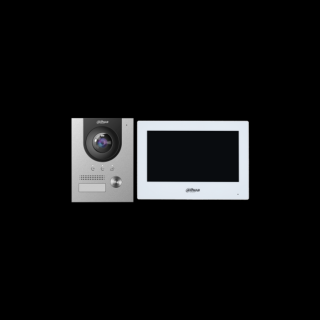 Dahua IP video kaputelefon szett - KTD02(F)  (VTH2622GW-W + VTO2202F-L + VTM114)
