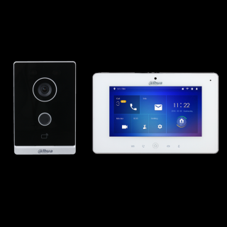 Dahua IP video kaputelefon szett - KTW01 (Wi-Fi / VTO2211G-WP + VTH5221DW-S2)