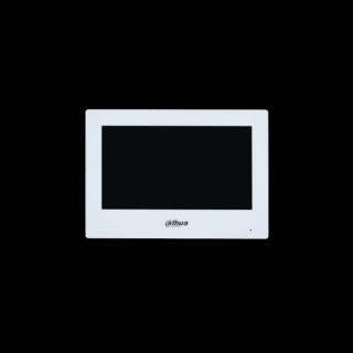 Dahua IP video kaputelefon - VTH2621GW-WP (beltéri egység, WiFi, 7" touch screen, 1024x600, PoE, SD, I/O, H.265, fehér)