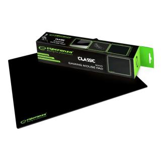 Esperanza Classic Maxi Gamer egérpad, fekete