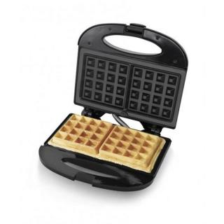 Esperanza TKT003 Raspberry Gofrisütő, 750W, 2-szeletes, Hőszigetelt, Tapadásmentes, Fekete (TKT003)