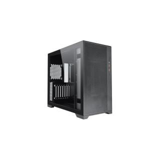 FSP CMT580B táp nélküli ablakos Mid Tower számítógépház fekete