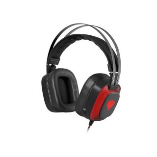 Genesis Radon 720 Gamer mikrofonos fejhallgató, Virtual 7.1, fekete-piros