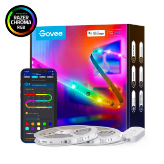 Govee RGBIC Wi-Fi + Bluetooth LED szalagfények védőréteggel (10 méter)