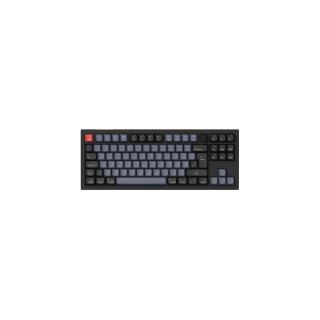 Keychron V3 Max Bluetooth / vezeték nélküli / USB magyar Gateron Jupiter Red mechanikus billentyűzet fekete-kék