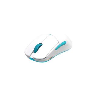 LAMZU Atlantis mini PRO optikai USB / vezeték nélküli gaming egér fehér