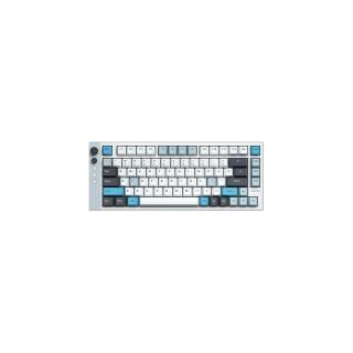 LAMZU JET 75 USB angol gaming Gateron Jade mechanikus billentyűzet fehér