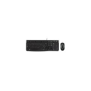 Logitech MK120 USB cseppálló magyar billentyűzet és egér fekete