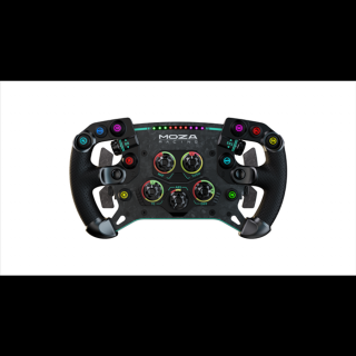 Moza Racing kiegészítő - MOZA GS V2P GT Kormánykerék (Dual Clutch, RGB, 300mm, alcantara)