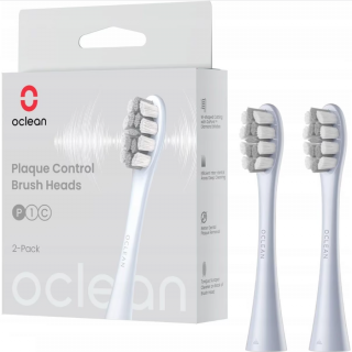 Oclean Plaque Control Fogkefe Cserefej 2db Ezüst