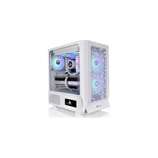 Thermaltake Ceres 330 TG ARGB Snow táp nélküli ablakos Mid Tower számítógépház fehér